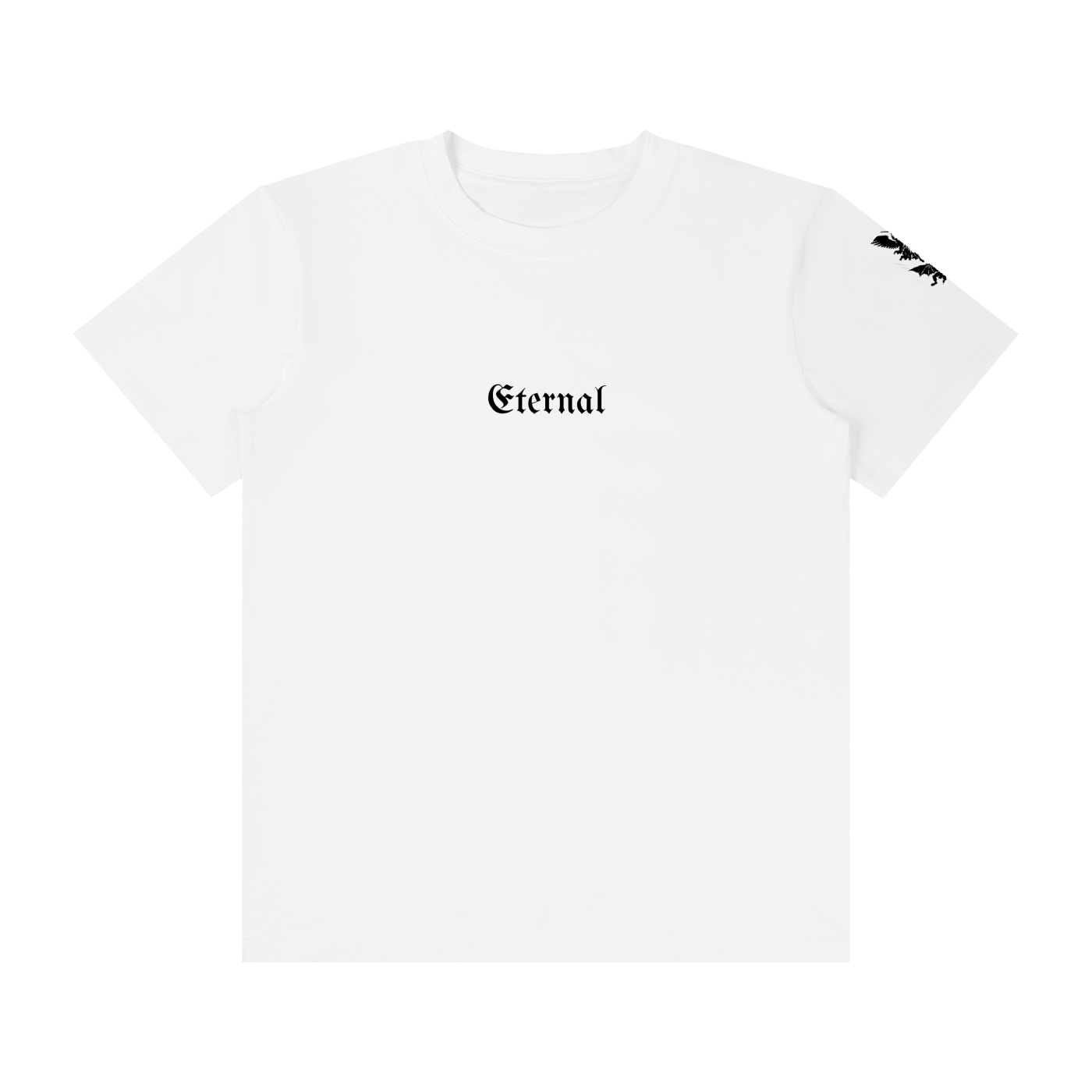 “Satan falls” Unisex Classic Crew Neck Cotton T-Shirt