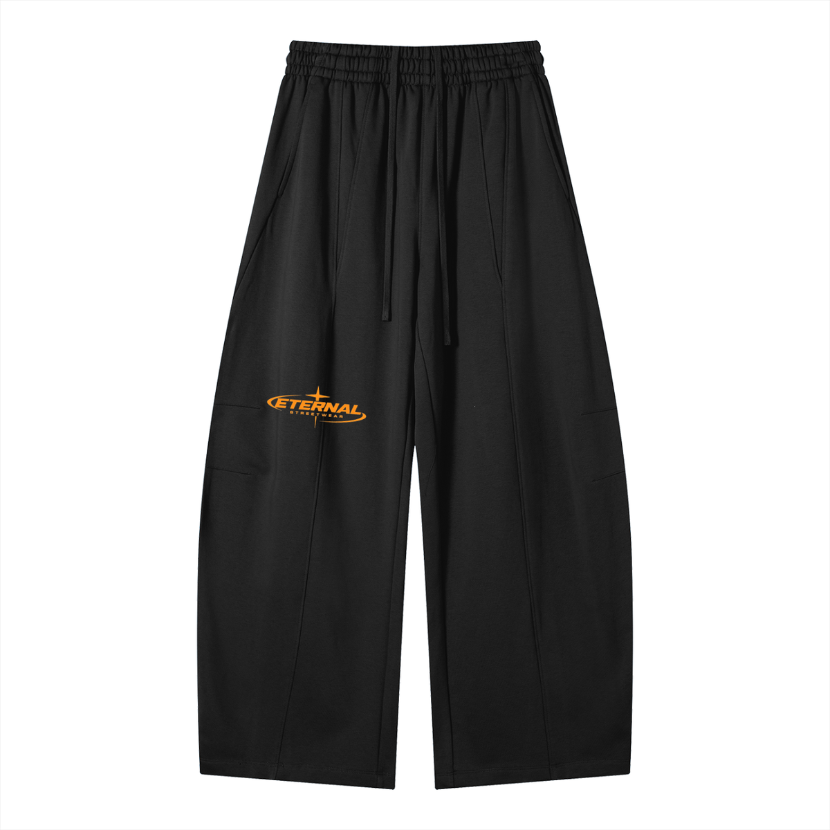 Heavyweight Wide Leg Panel Sweatpants