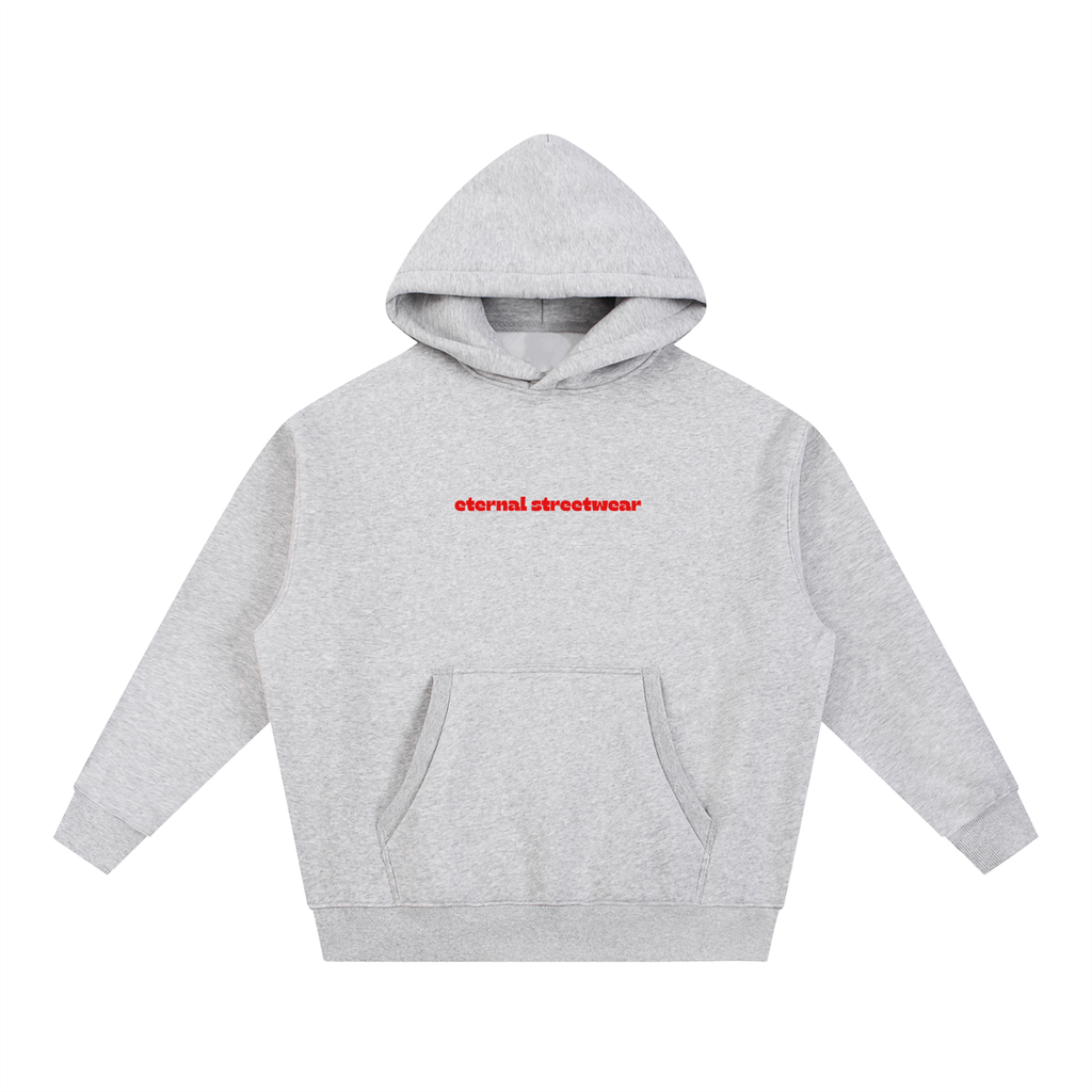 “Unite In Christ Red” Essential Oversized Boxy Fit Fleece Hoodie