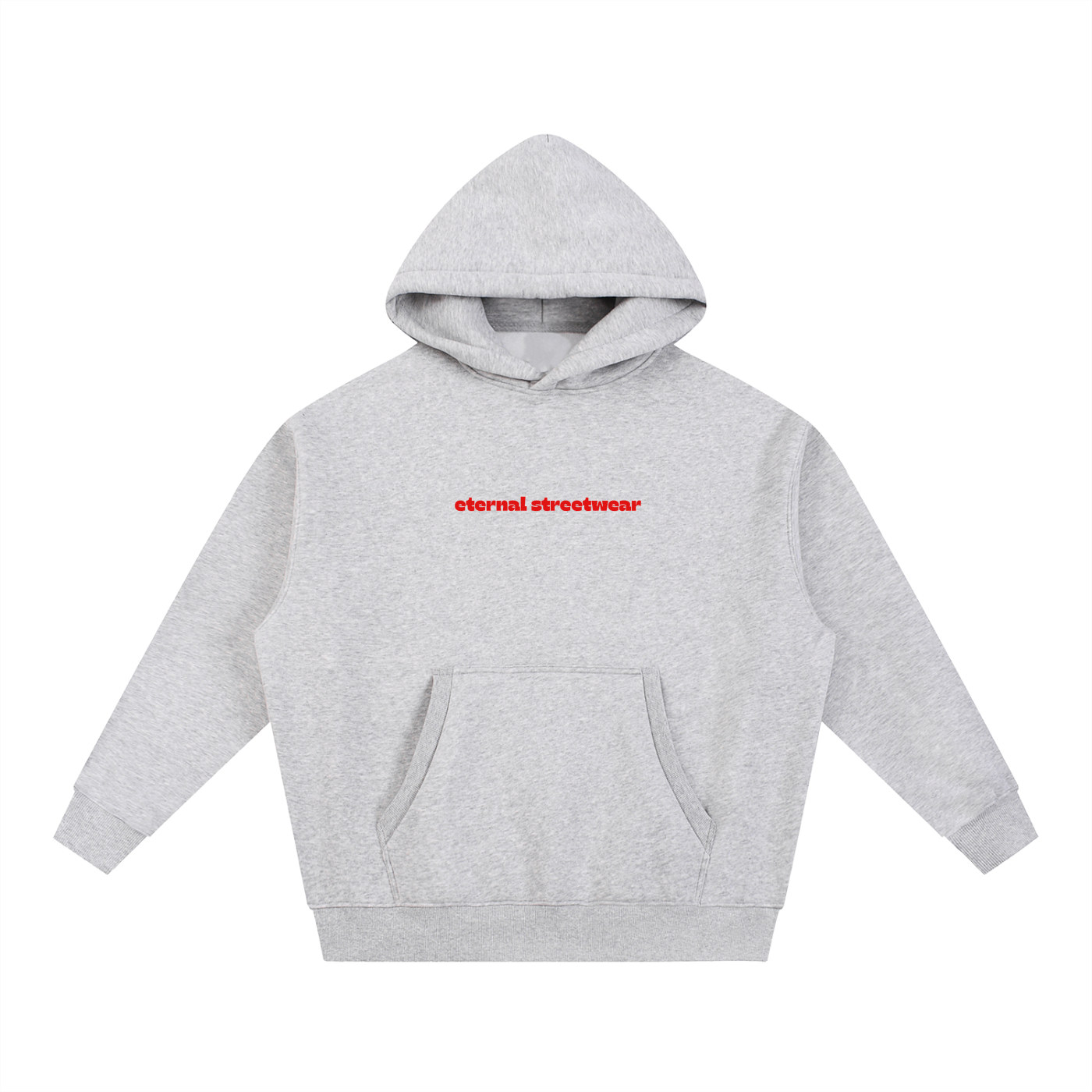 “Unite In Christ Red” Essential Oversized Boxy Fit Fleece Hoodie