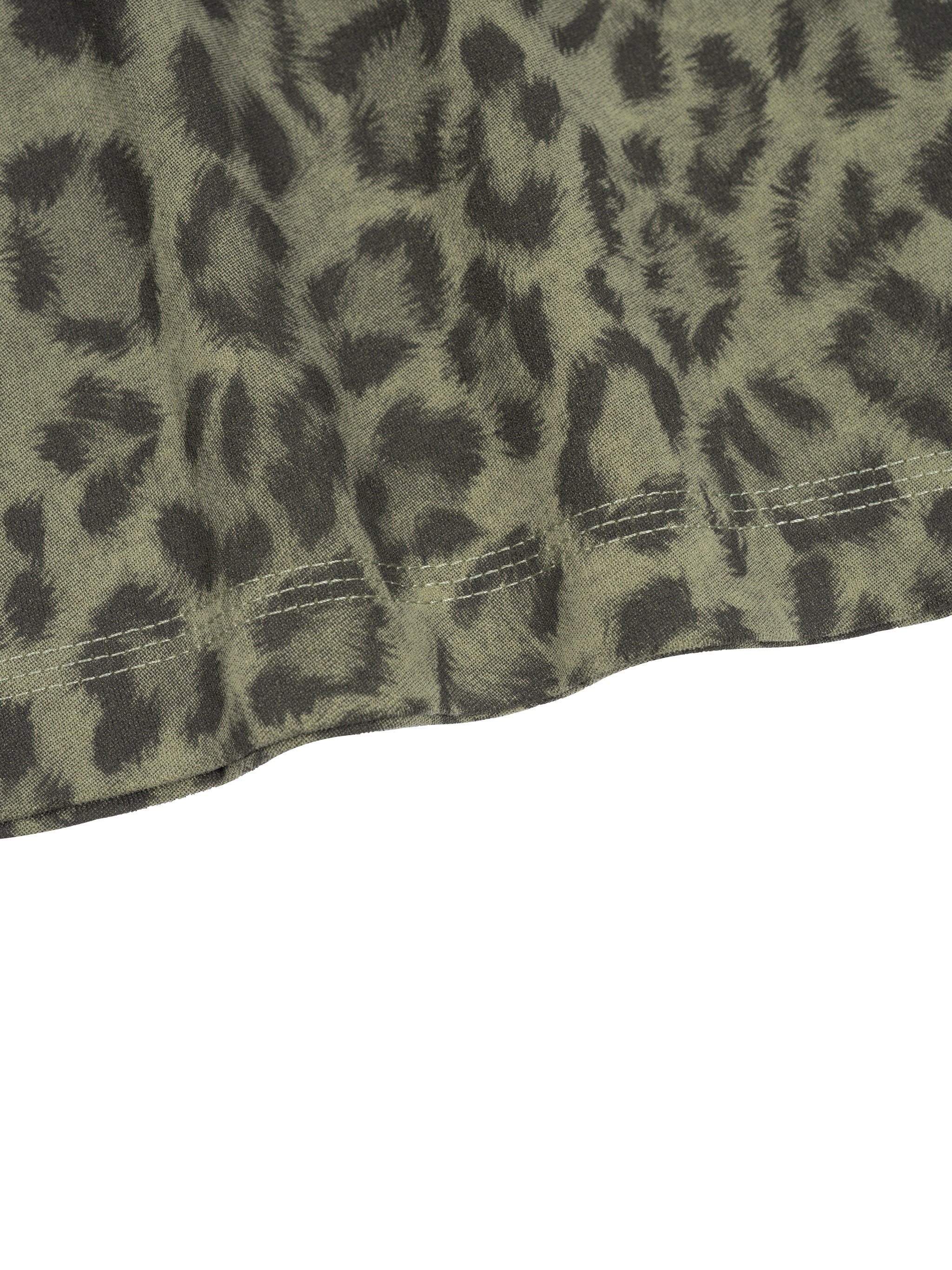 Unisex Leopard Print Boxy T-Shirt