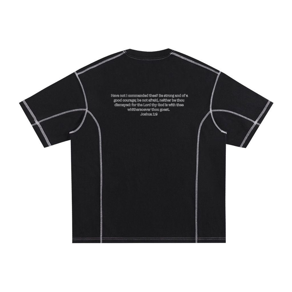 Eternal Streetwear Contrast-Stitched Cotton T-Shirt
