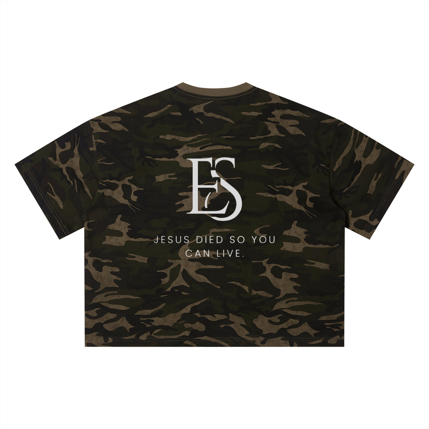 Unisex Camo Boxy T-Shirt