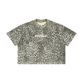 Unisex Leopard Print Boxy T-Shirt