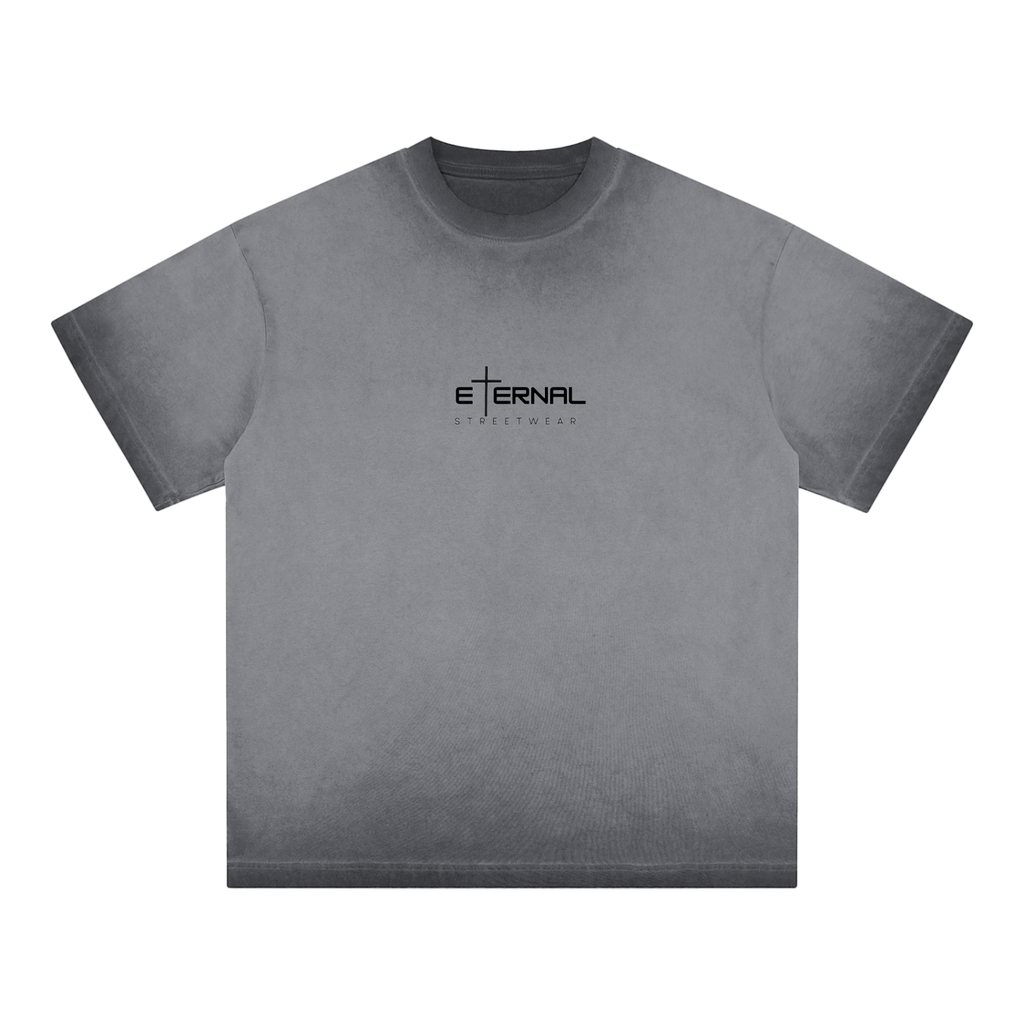 "Simplicity" Reverse Dyed Loose Cotton T-Shirt