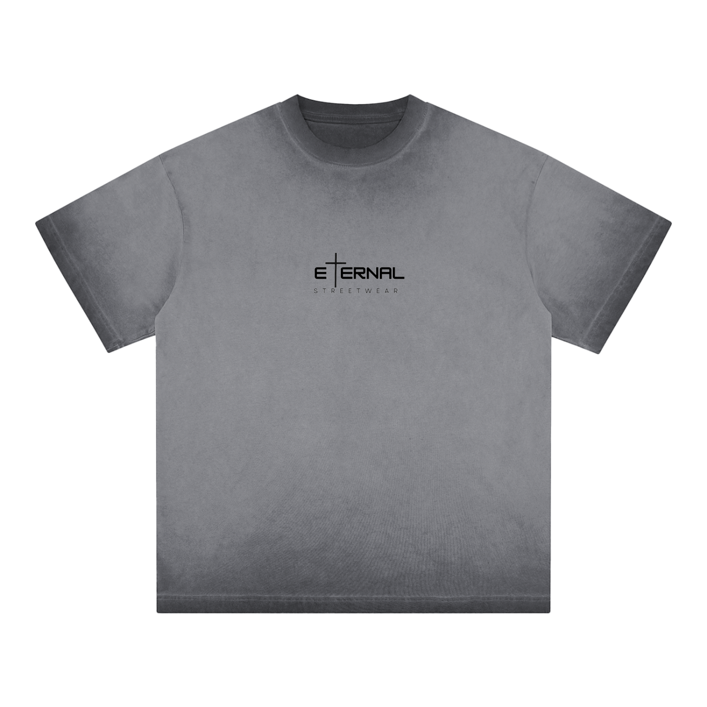 "Simplicity" Reverse Dyed Loose Cotton T-Shirt