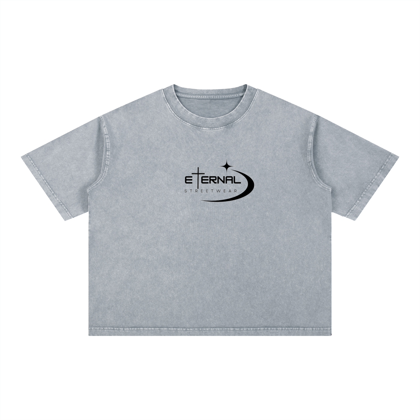 Love like Jesus Mineral Wash Boxy Cotton T-Shirt