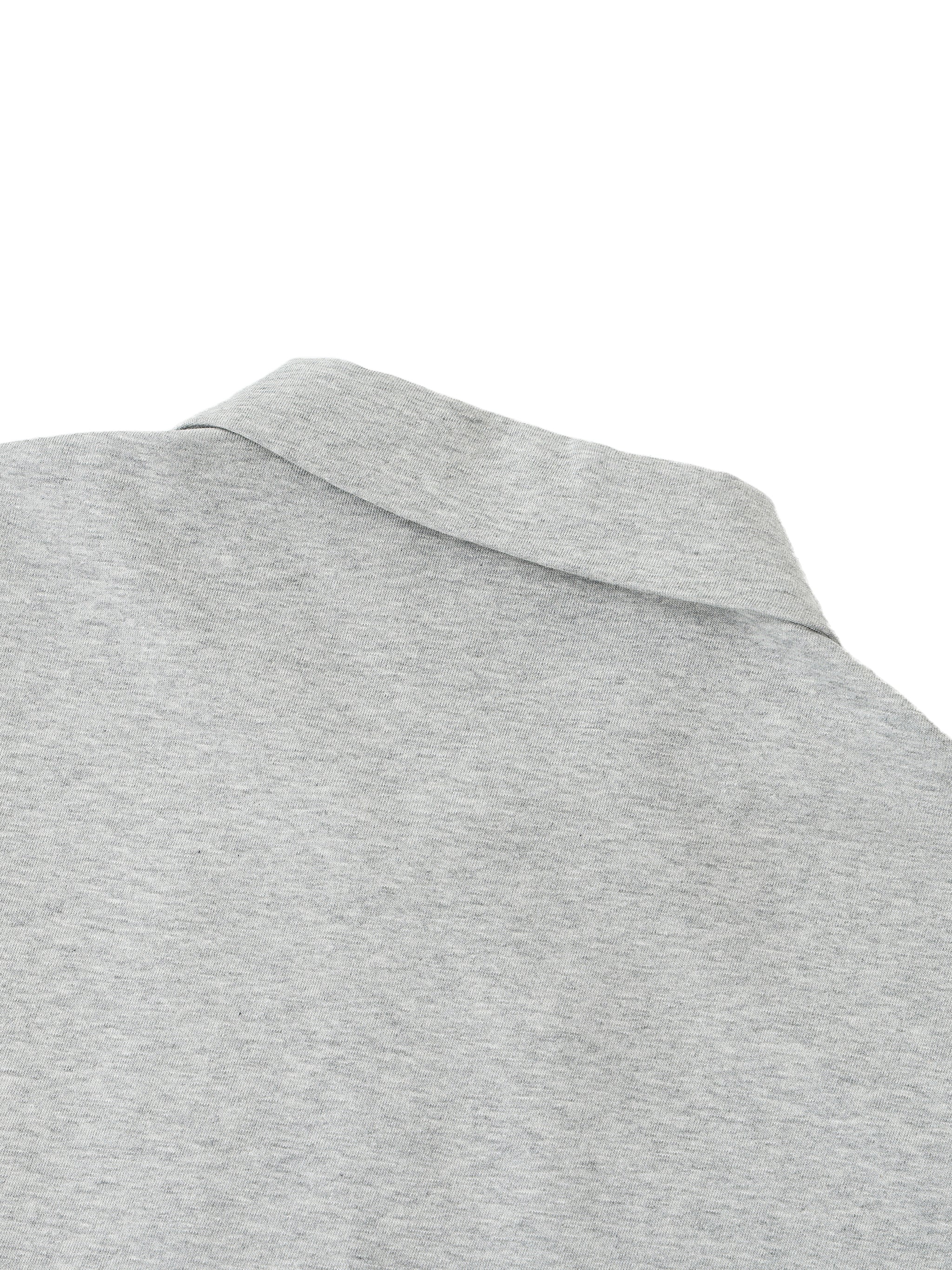Half-Zip Golf Cotton Polo Shirt