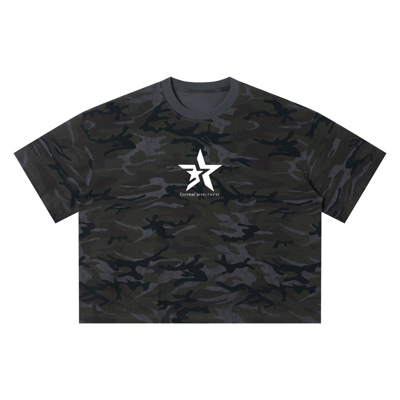 Unisex Camo Boxy T-Shirt
