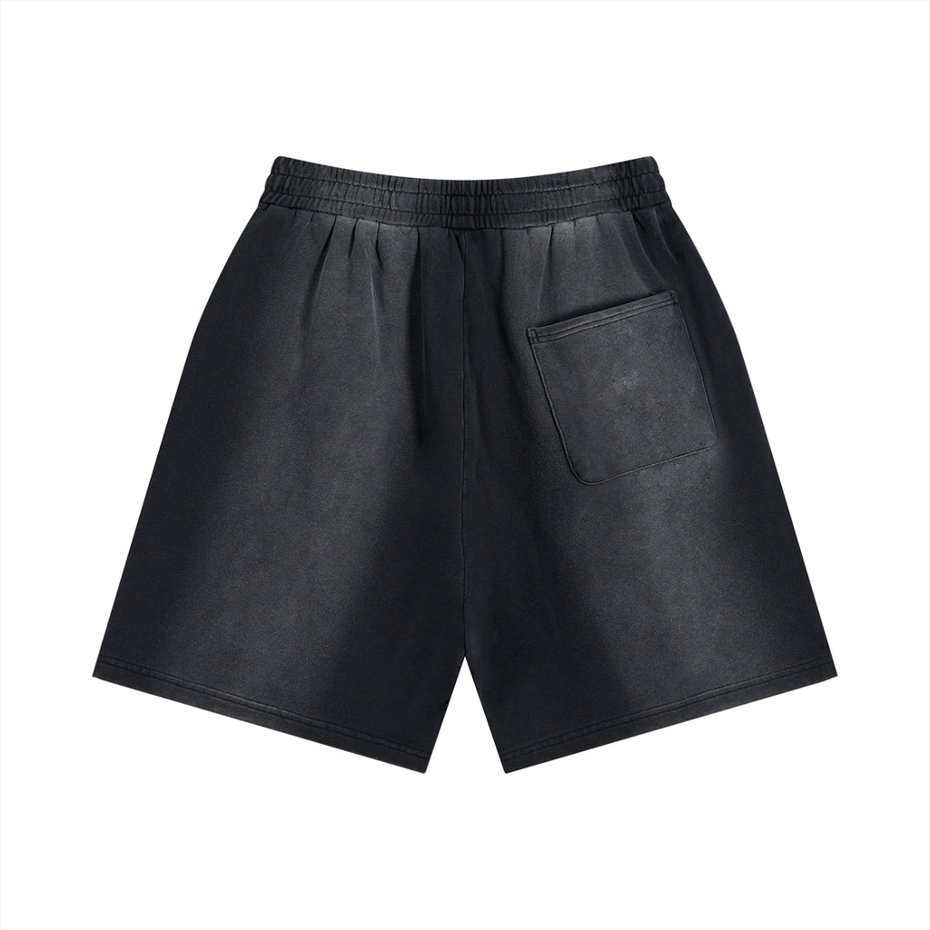 Sun Fade Distressed Shorts
