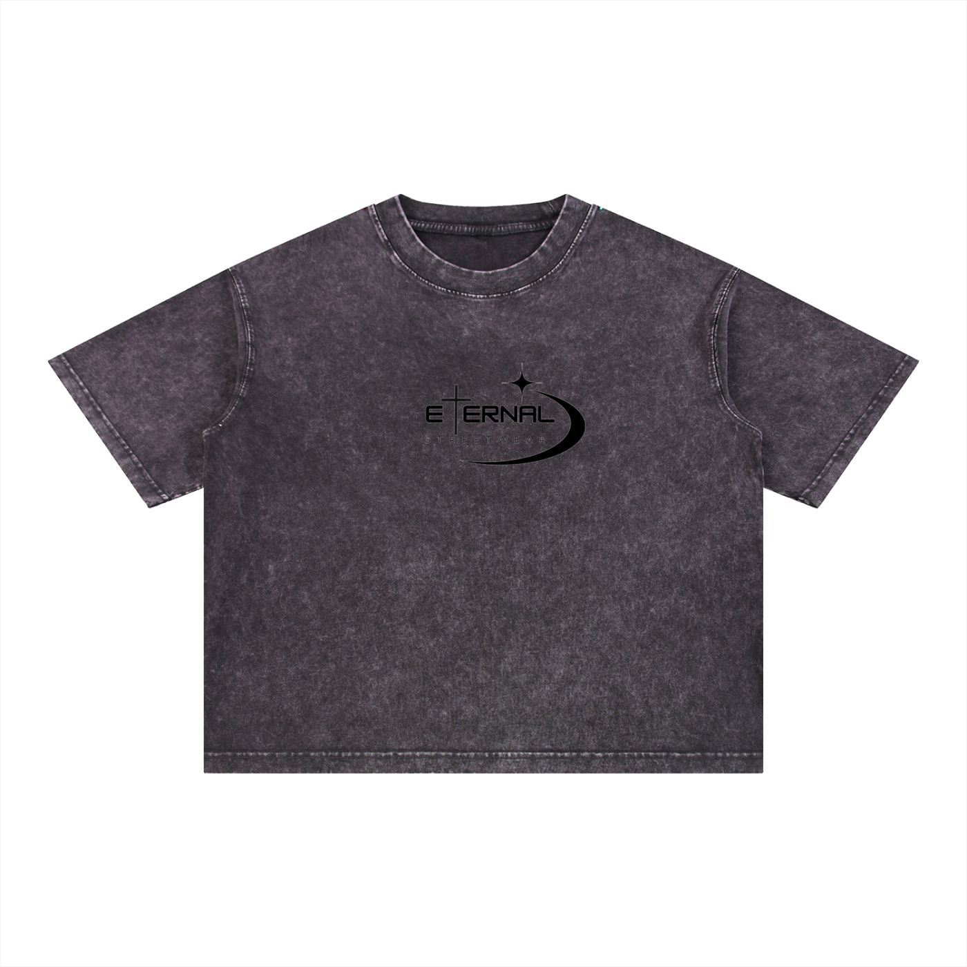 Love like Jesus Mineral Wash Boxy Cotton T-Shirt