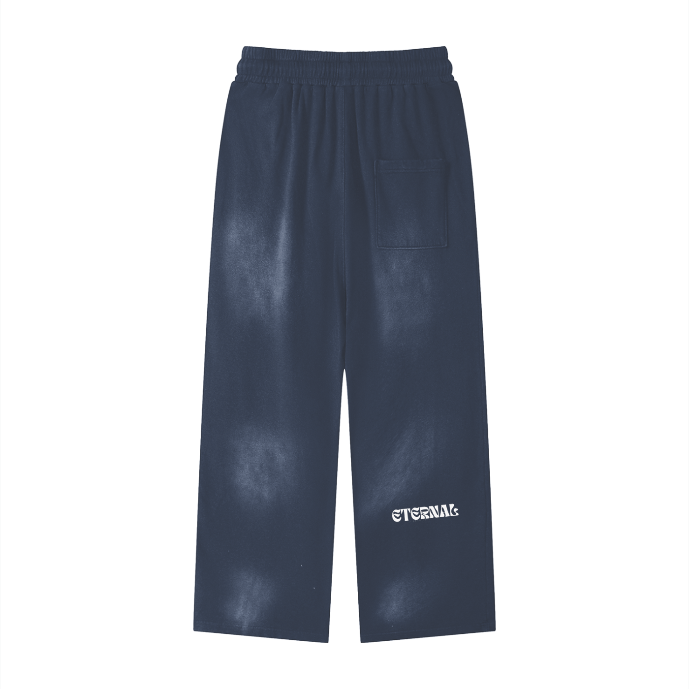 Sunfade Blue "Miracle" Colorway Loose Fit Cotton Sweatpants