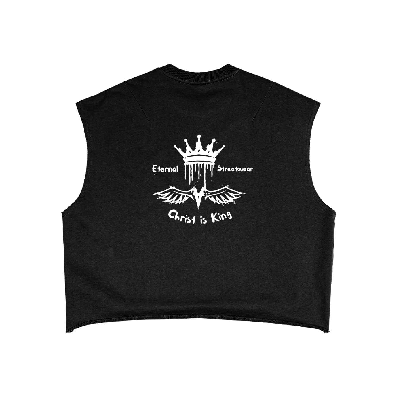 French Terry Boxy Tank Top "Christ is King edition"