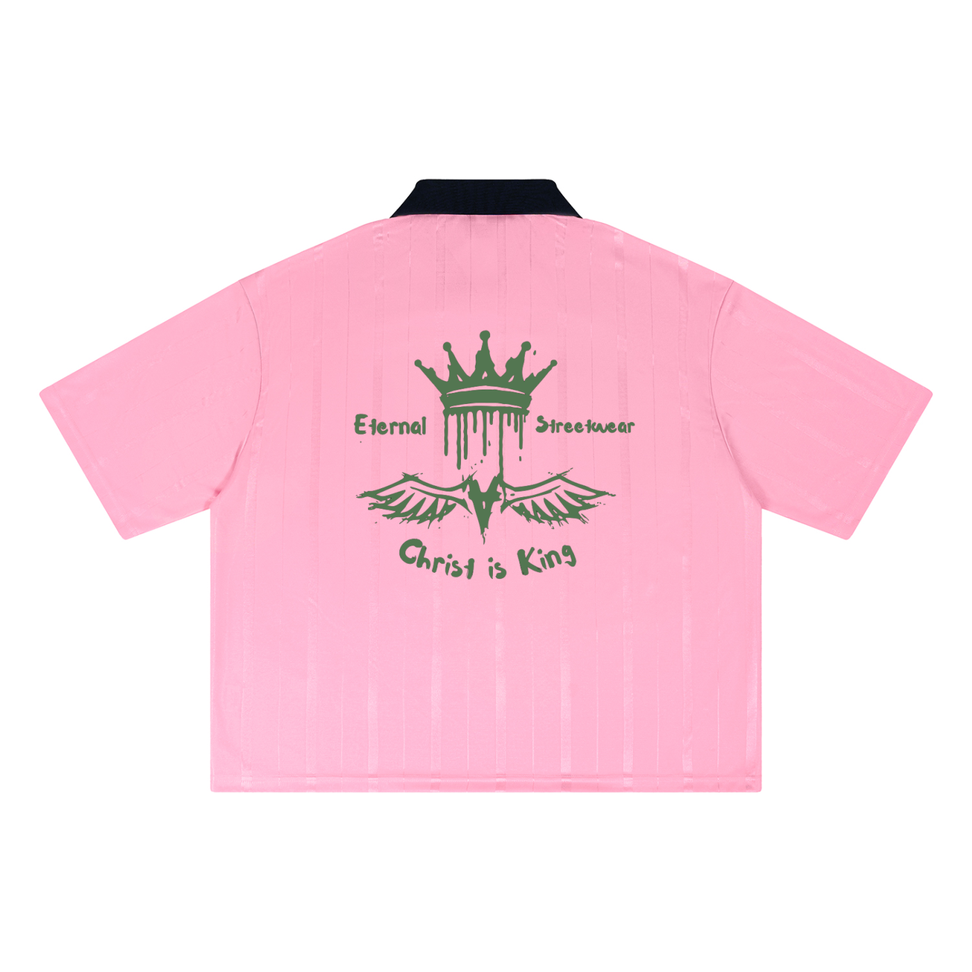 Unisex Striped Boxy Soccer Jersey