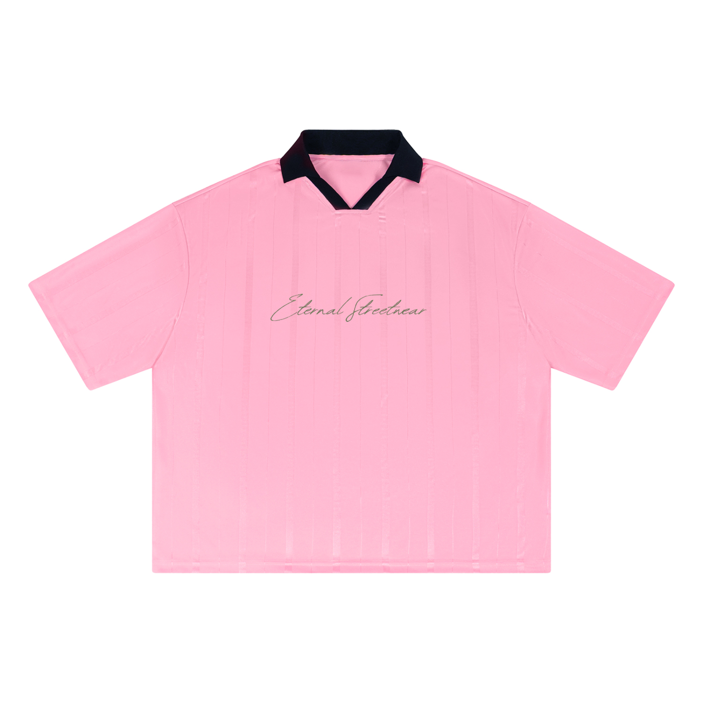 Unisex Striped Boxy Soccer Jersey