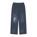 Sunfade Blue "Miracle" Colorway Loose Fit Cotton Sweatpants