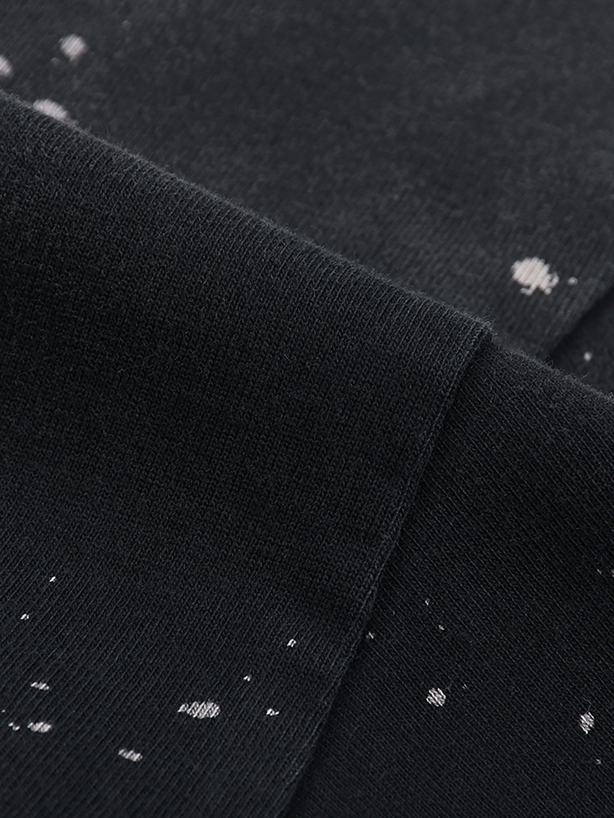 Hand-Frayed Sunfade "Constellation" Colorway Paint Splatter T-Shirt