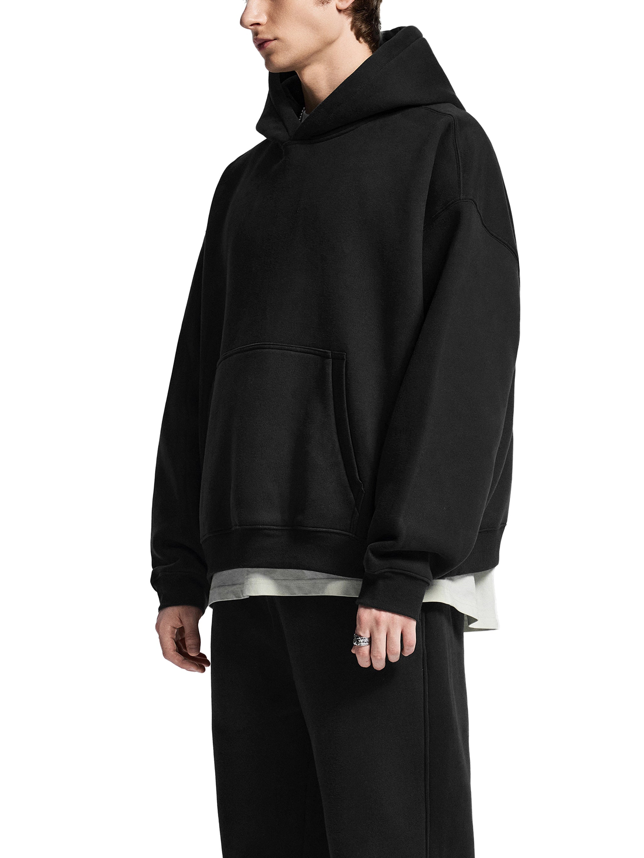 Essential Oversized Boxy Fit Fleece Hoodiie"You're A Star"