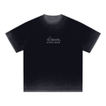 "Joshua 1:9" Reverse Dyed Loose Cotton T-Shirt