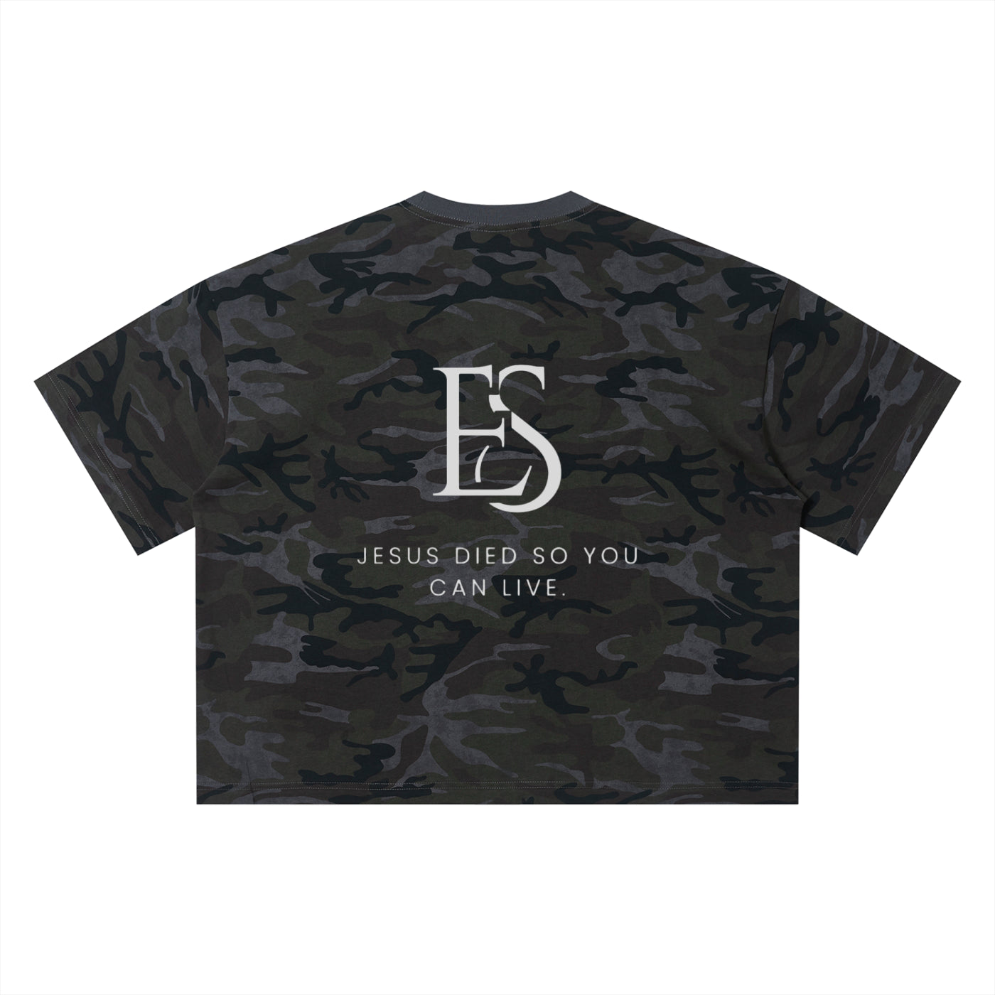 Unisex Camo Boxy T-Shirt