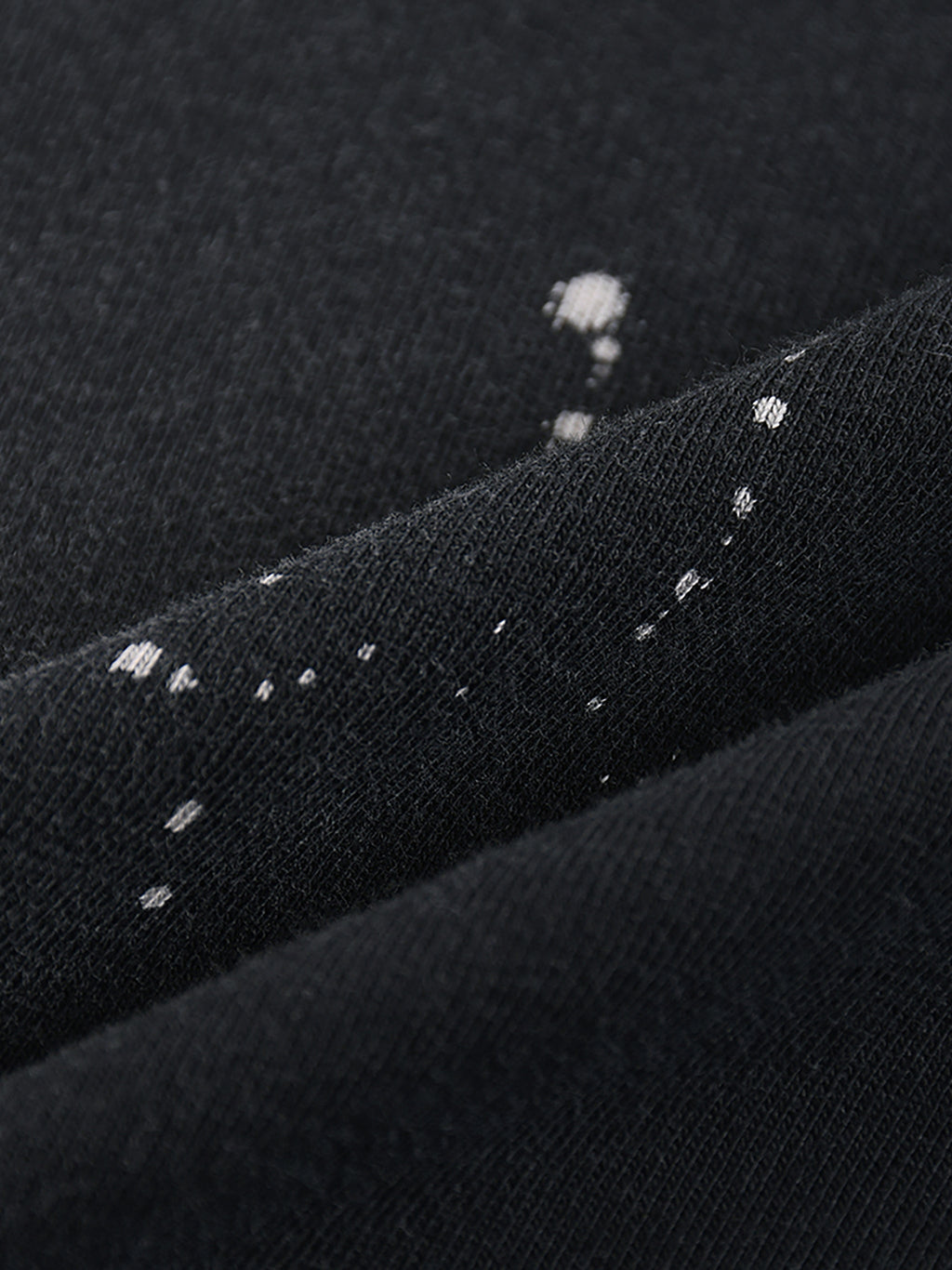 Hand-Frayed Sunfade "Constellation" Colorway Paint Splatter T-Shirt