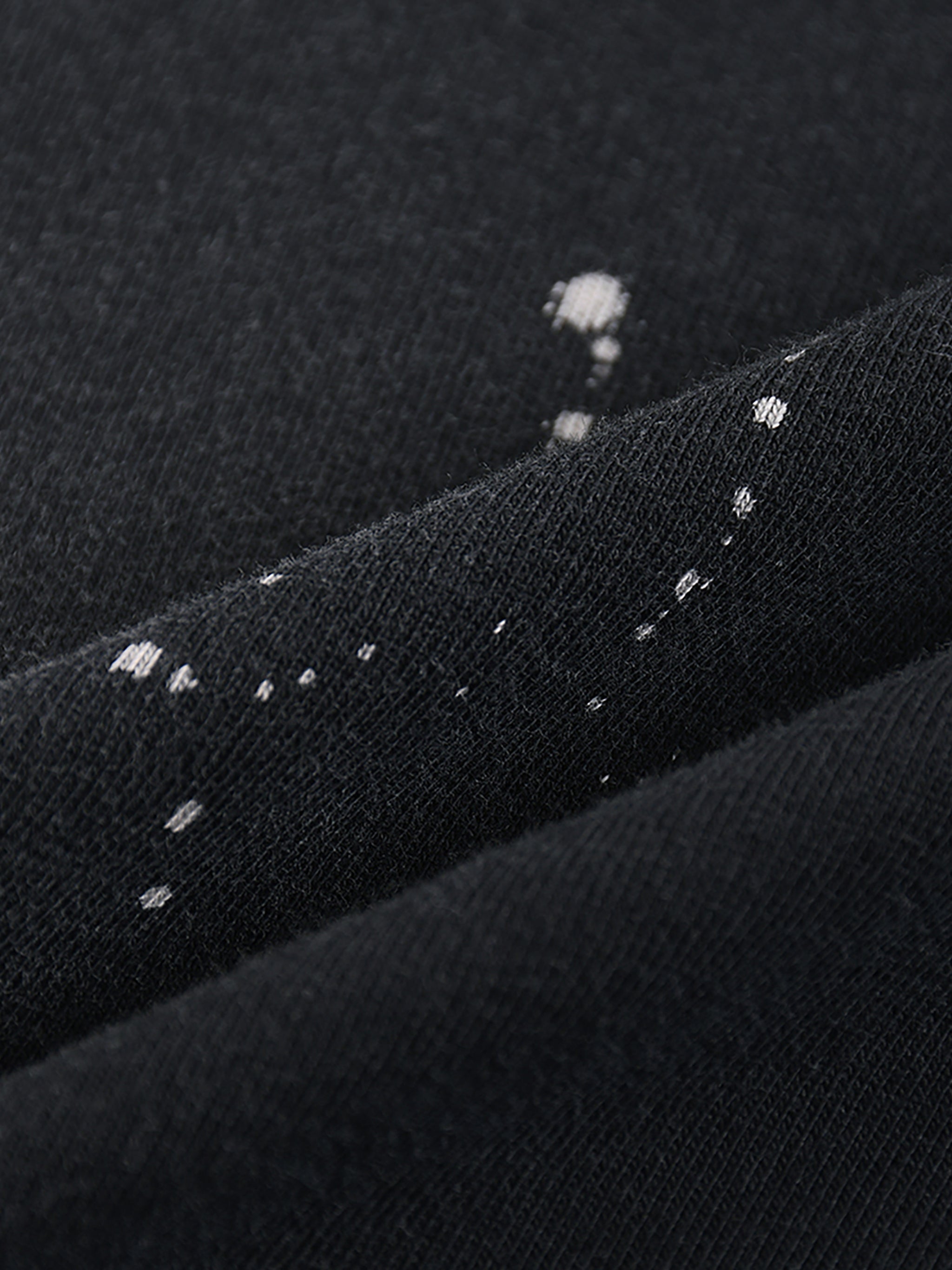 Hand-Frayed Sunfade "Constellation" Colorway Paint Splatter T-Shirt
