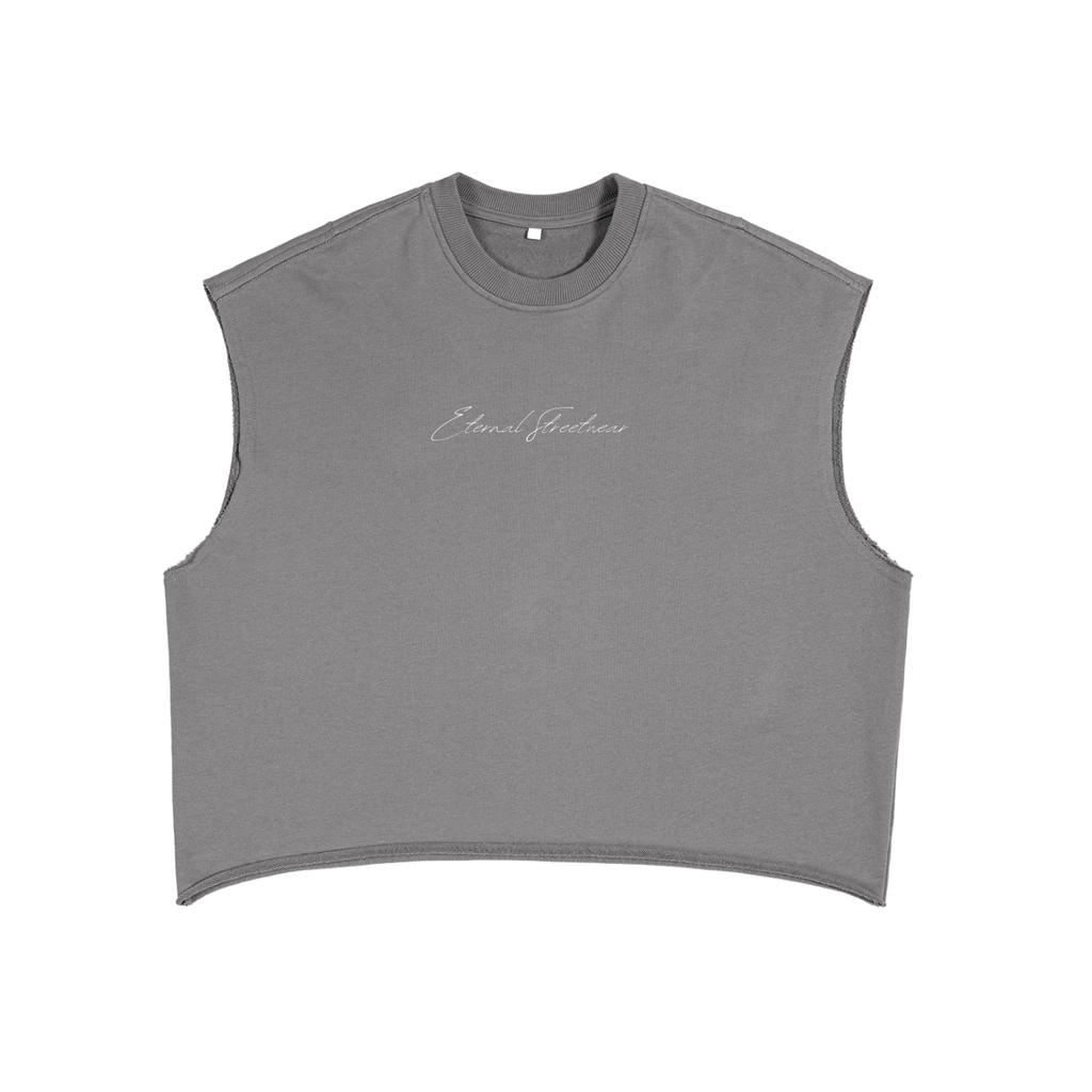 French Terry Boxy Tank Top "Christ is King edition"